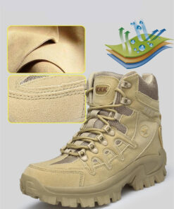 Brand Men's Boots Military boot Tactical Big Size Army Bot Male Shoes Safety Combat Mens Chukka Ankle Bot Motocycle Boots