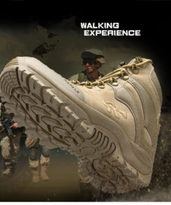 SERENE Brand Men's Boots Military boot Combat Mens Chukka Ankle Bot Tactical Big Size Army Bot Male Shoes Safety Motocycle Boots